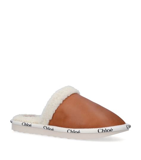 chloe woody slippers.